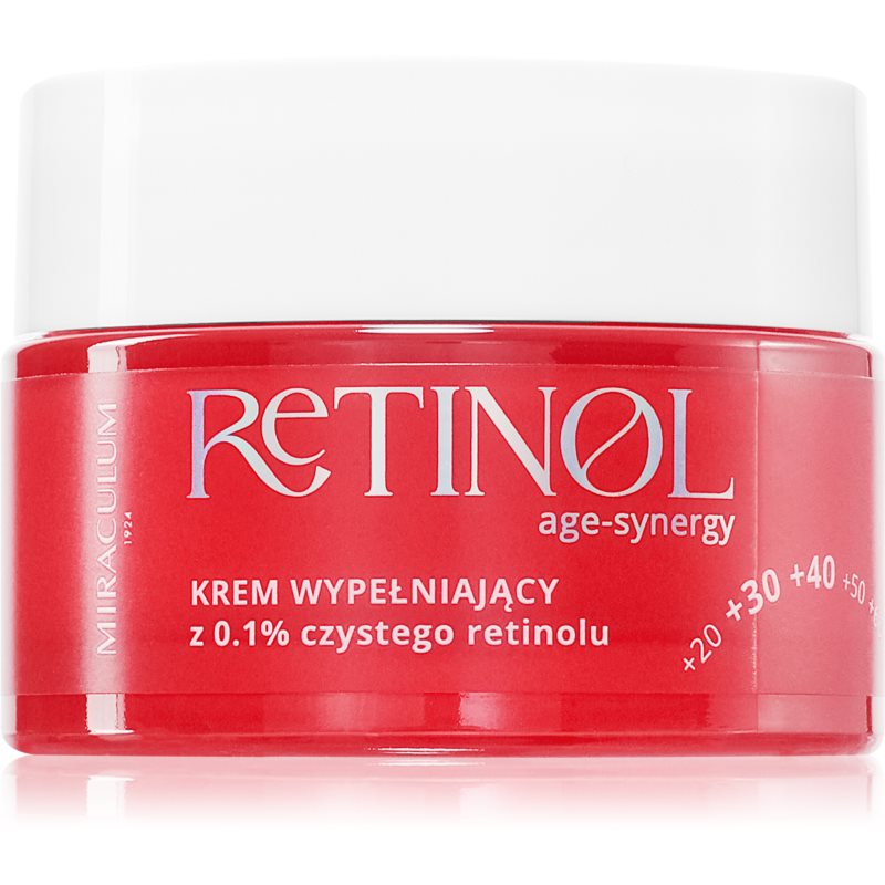 Miraculum AGE-SYNERGY RETINOL 0.1% aktivizáló éjszakai krém a pigmentfoltok csökkentésére retinollal 50 ml-ár