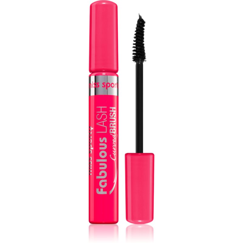 Miss Sporty Fabulous Lash Curved Brush szempillaspirál a dús és ívelt pillákért 8 ml-Ár