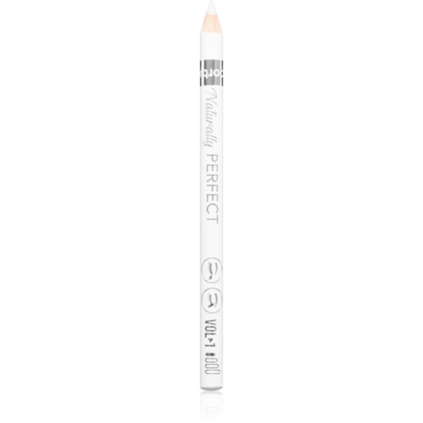 Miss Sporty Naturally Perfect Vol. 1 univerzális ceruza szem és szemöldök számára árnyalat 010 Cream White 0