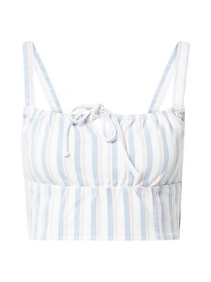 Missguided Top  világoskék / pasztell-rózsaszín / fehér-hu