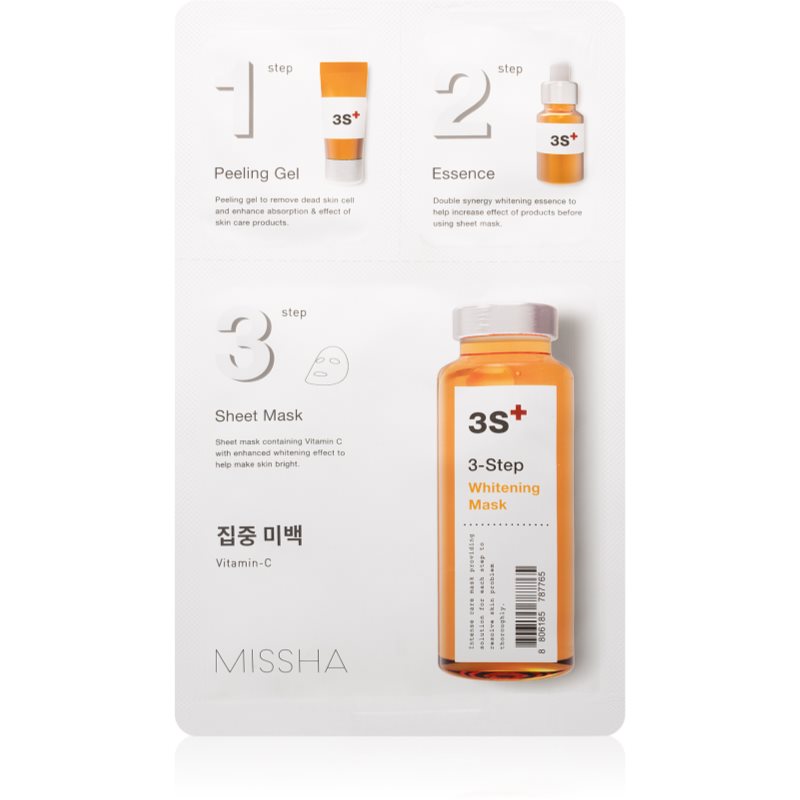 Missha 3-Step élénkítő maszk 3 lépésben 25 g-Eredeti