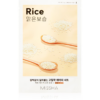 Missha Airy Fit Rice arcmaszk tisztító és frissítő hatással 19 g-Eredeti