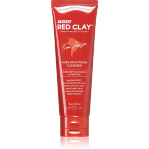 Missha Amazon Red Clay™ mélyisztító hab agyaggal 120 ml-Ár