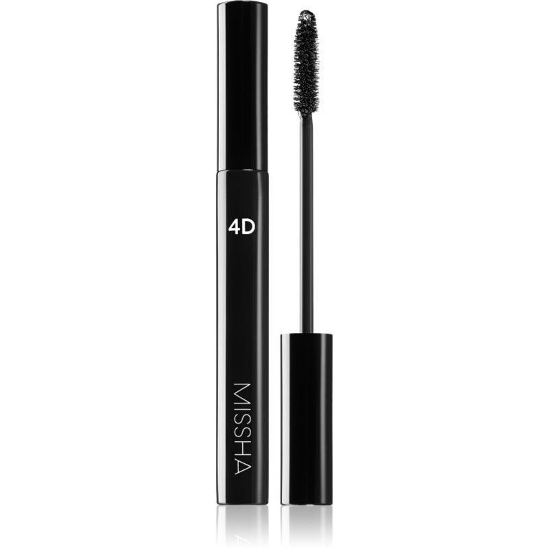 Missha The Style 4D Mascara szempillaspirál a dúsabb pillákért árnyalat Black 7 g-Eredeti