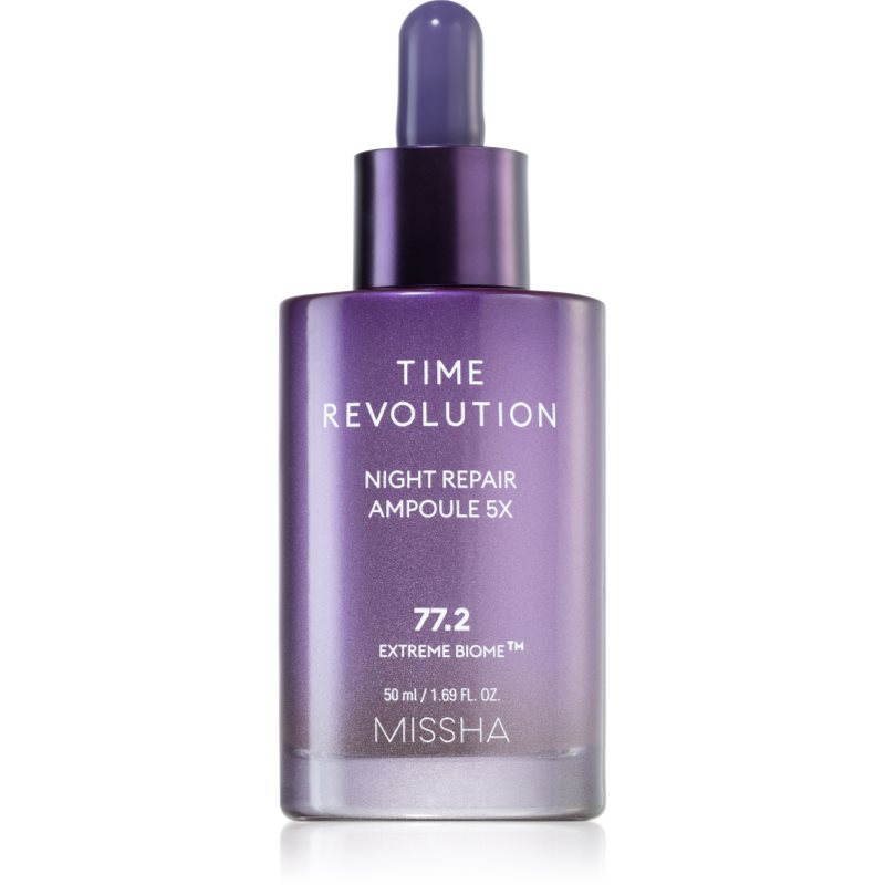 Missha Time Revolution Night Repair Ampoule intenzív éjszakai ápolás ránctalanító hatással 50 ml-Ár