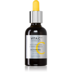 Missha Vita C Plus antioxidáns feszesítő arcszérum a pigment foltok ellen 30 ml-Ár