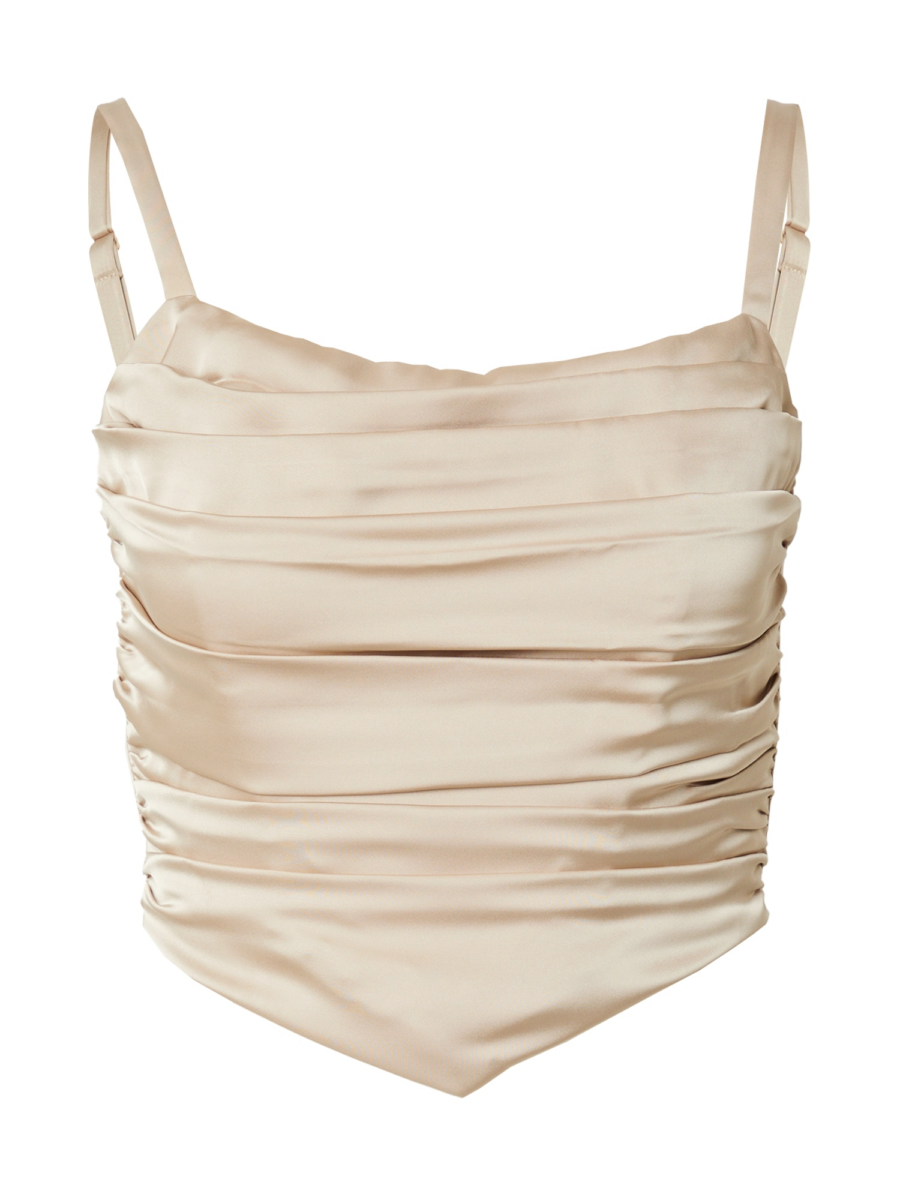 Misspap Top  taupe-Ár