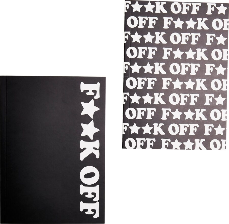Mister Tee Papíráruk 'Fuck Off'  fekete / fehér-hu