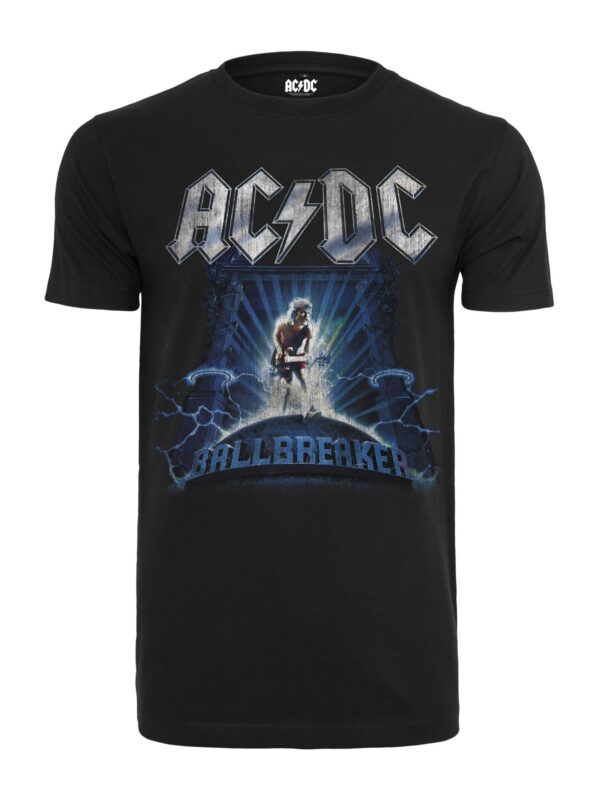 Mister Tee Póló 'ACDC'  kék / világosszürke / fekete-hu