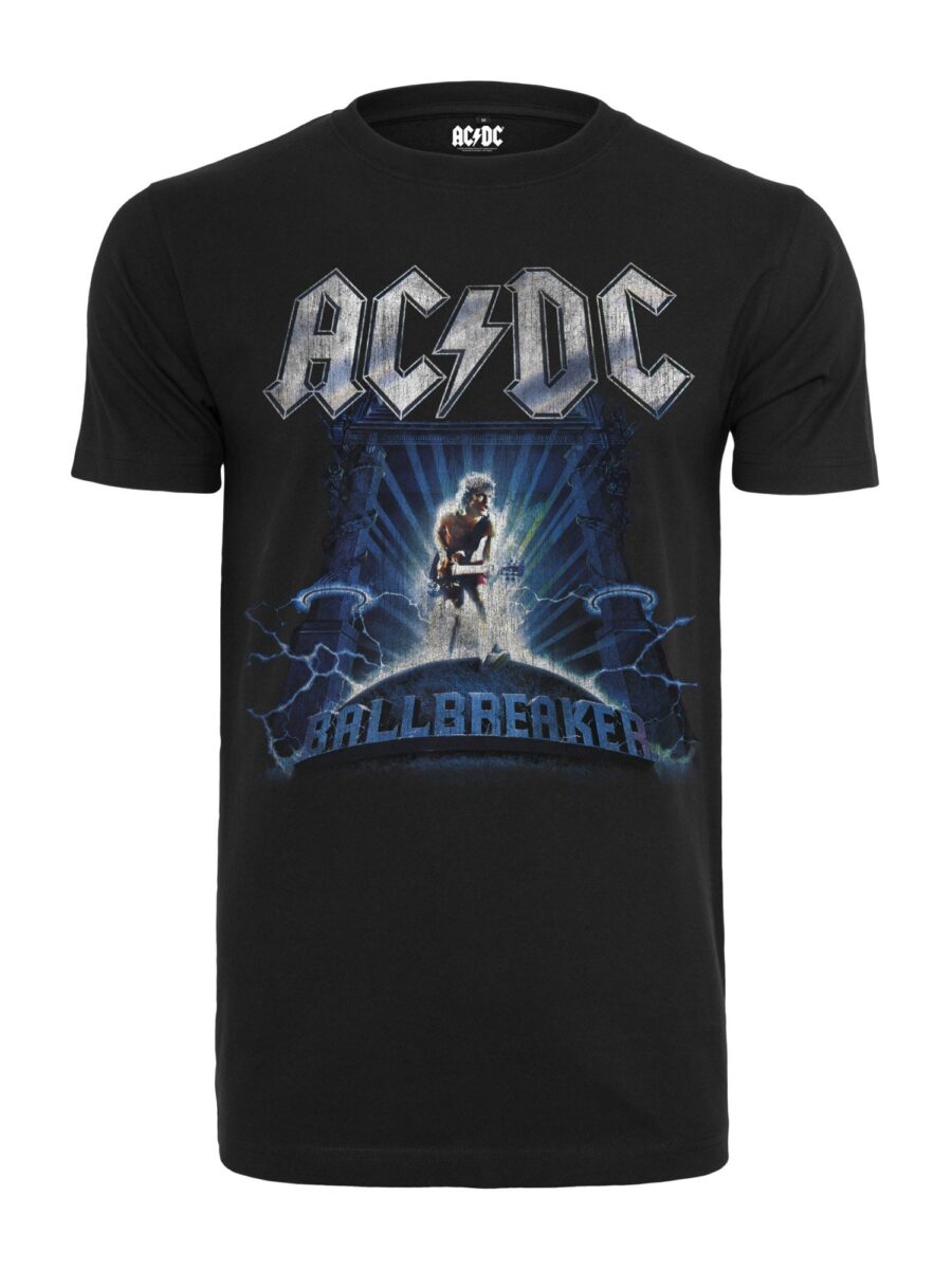Mister Tee Póló 'ACDC'  kék / világosszürke / fekete-hu