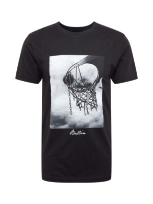 Mister Tee Póló 'Ballin 2.0'  sötétszürke / fekete / fehér-hu