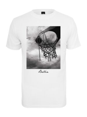 Mister Tee Póló 'Ballin 2.0'  szürke / sötétszürke / fekete / fehér-hu
