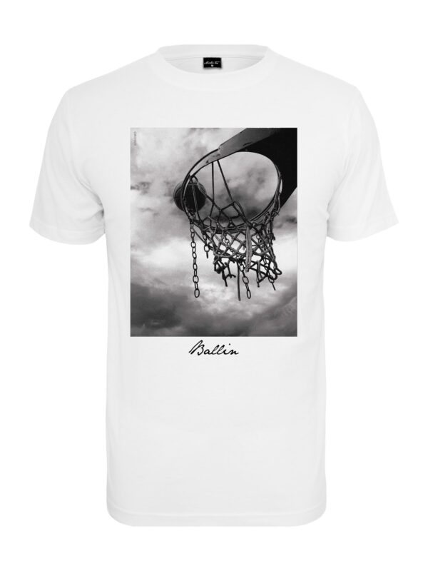 Mister Tee Póló 'Ballin 2.0'  szürke / sötétszürke / fekete / fehér-hu