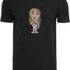 Mister Tee Póló 'Bushwick Sketch'  rózsaszín / fekete-Ár