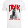 Mister Tee Póló 'DMX Memory'  piros / fekete / fehér-hu
