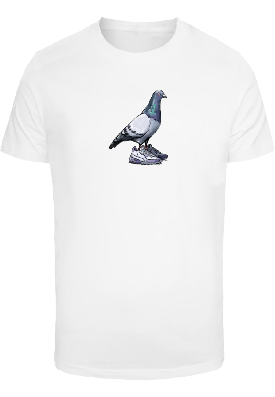 Mister Tee Póló 'Dove'  türkiz / világosszürke / benzin / fehér-Ár