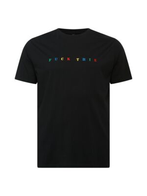Mister Tee Póló 'Fuck This'  kék / sárga / zöld / piros / fekete