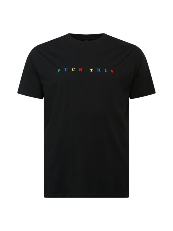 Mister Tee Póló 'Fuck This'  kék / sárga / zöld / piros / fekete
