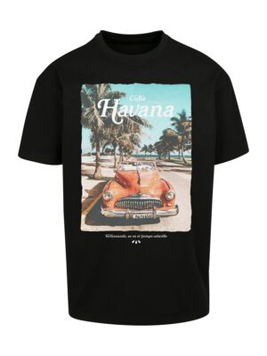 Mister Tee Póló 'Havana Vibe'  homok / világoskék / khaki / rozsdavörös-hu