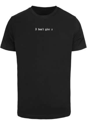 Mister Tee Póló 'I Don't Give A'  fekete / fehér-Ár