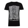 Mister Tee Póló 'Joy Division Up'  fekete / fehér