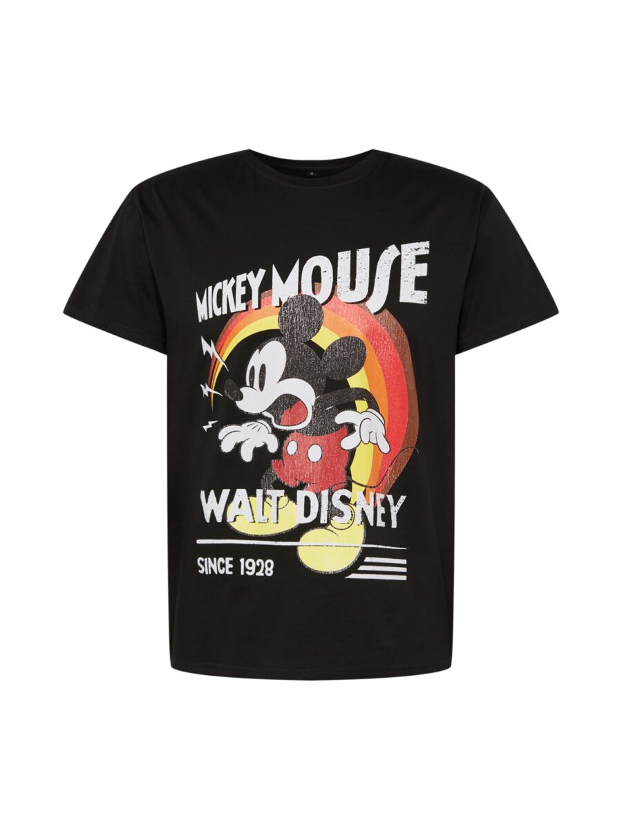 Mister Tee Póló 'Mickey Mouse'  narancs / piros / fekete / fehér-hu