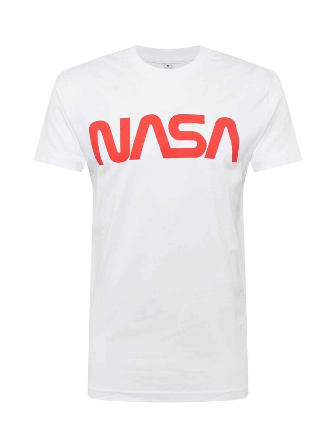 Mister Tee Póló 'NASA Worm'  világos narancs / fehér