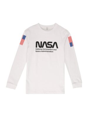 Mister Tee Póló 'Nasa Worm'  kék / piros / fekete / fehér-hu