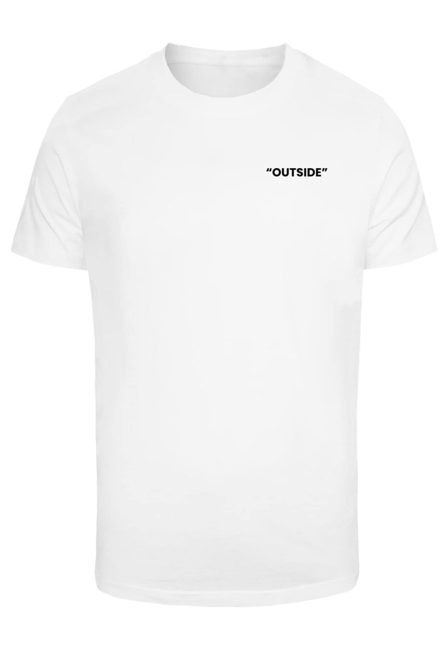 Mister Tee Póló 'Outside'  fekete / fehér-Ár
