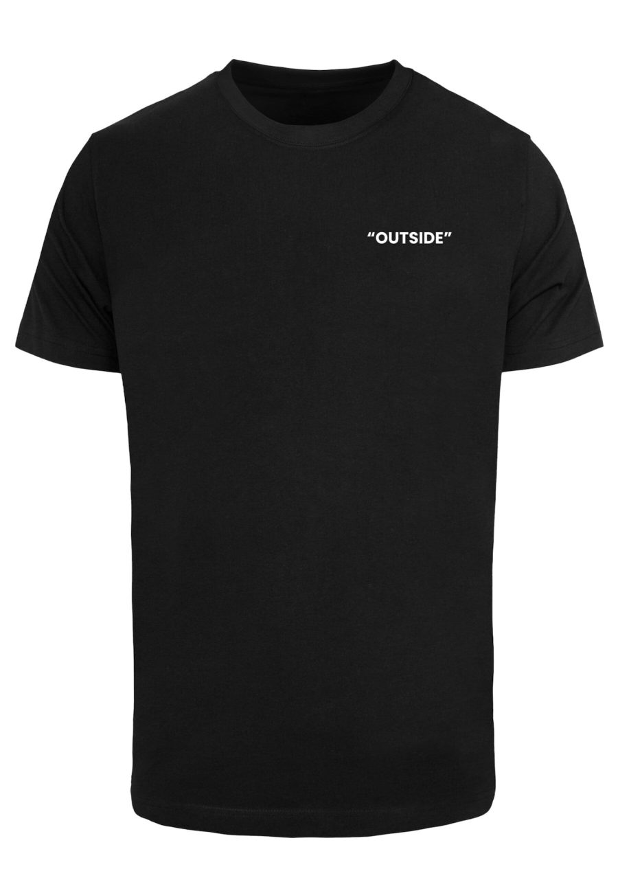 Mister Tee Póló 'Outside'  fekete / fehér-Ár