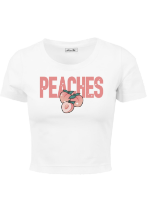 Mister Tee Póló 'Peaches'  zöld / narancs / sárgabarack / fehér-Ár