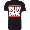 Mister Tee Póló 'Run DMC'  piros / fekete / fehér