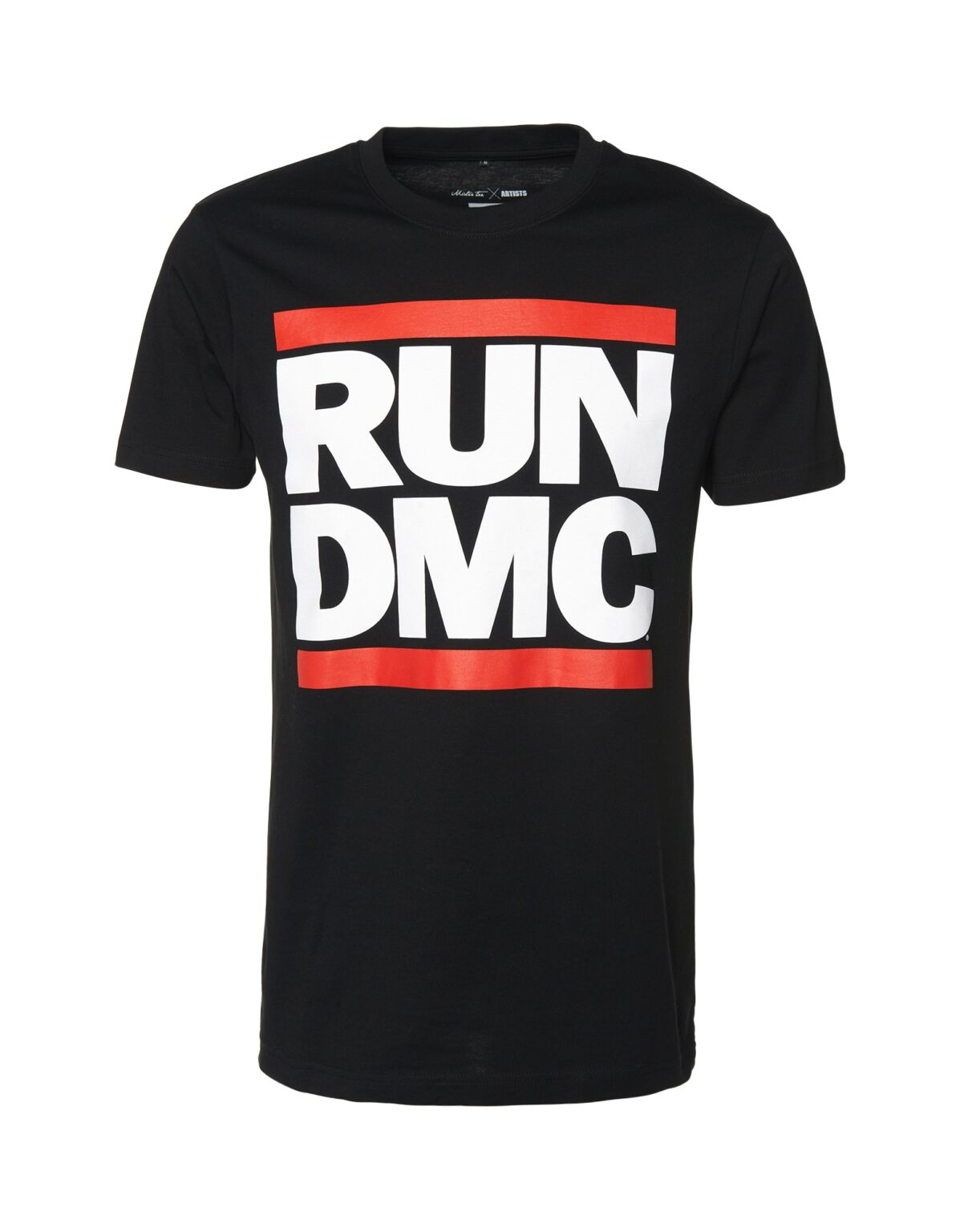 Mister Tee Póló 'Run DMC'  piros / fekete / fehér