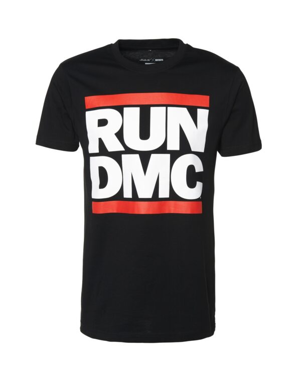 Mister Tee Póló 'Run DMC'  piros / fekete / fehér