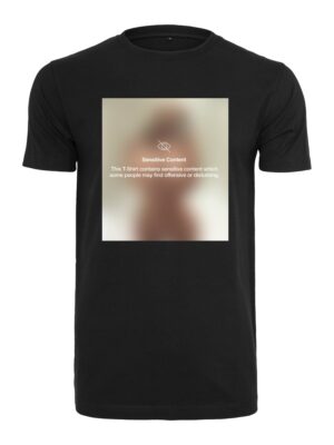 Mister Tee Póló 'Sensitive Content'  vegyes színek / fekete-hu