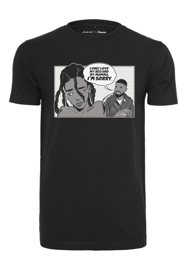 Mister Tee Póló 'Sorry'  szürke / sötétszürke / fekete / fehér