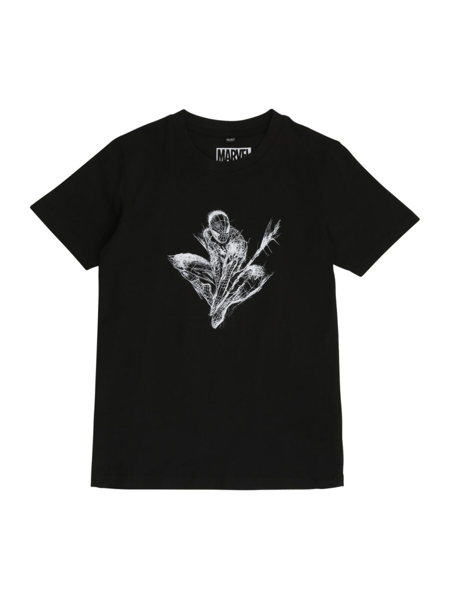 Mister Tee Póló 'Spiderman'  világosszürke / sötétszürke / fekete-hu