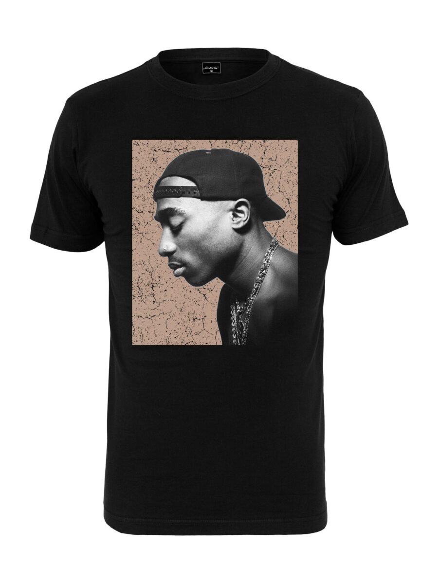 Mister Tee Póló 'Tupac'  bézs / szürke / fekete-hu