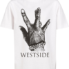 Mister Tee Póló 'Westside Connection 2.0'  sötétszürke / fekete / piszkosfehér-Ár