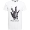 Mister Tee Póló 'Westside Connection'  fekete / fehér-hu