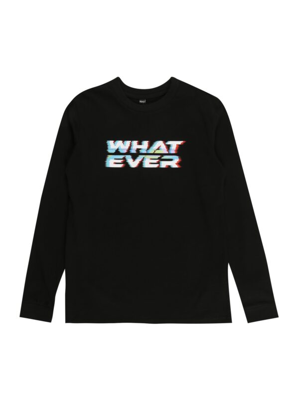 Mister Tee Póló 'Whatever'  vízszín / tűzpiros / fekete / fehér-hu