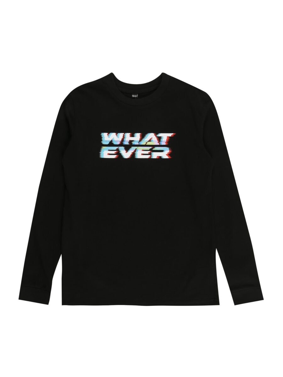 Mister Tee Póló 'Whatever'  vízszín / tűzpiros / fekete / fehér-hu