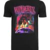 Mister Tee Póló 'Wonderful'  neonsárga / neonlila / neon-rózsaszín / fekete-hu