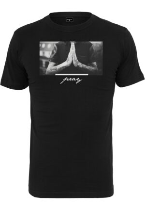 Mister Tee Póló  szürke / fekete / fehér-hu