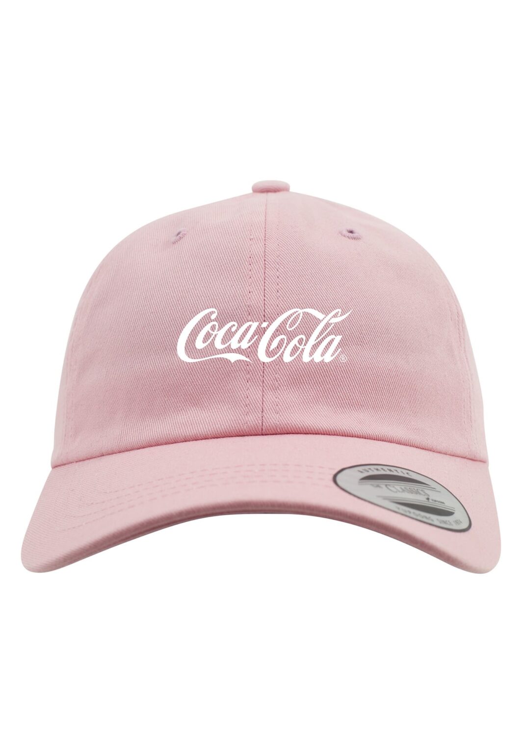 Mister Tee Sapkák 'Coca Cola'  pasztell-rózsaszín / fehér