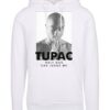 Mister Tee Tréning póló '2Pac Prayer'  szürke / fekete / fehér-hu