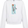 Mister Tee Tréning póló 'Space Jam Lola Jumping'  világoskék / szürke / homár / fehér-hu