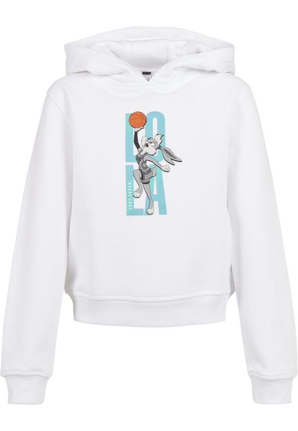 Mister Tee Tréning póló 'Space Jam Lola Jumping'  világoskék / szürke / homár / fehér-hu
