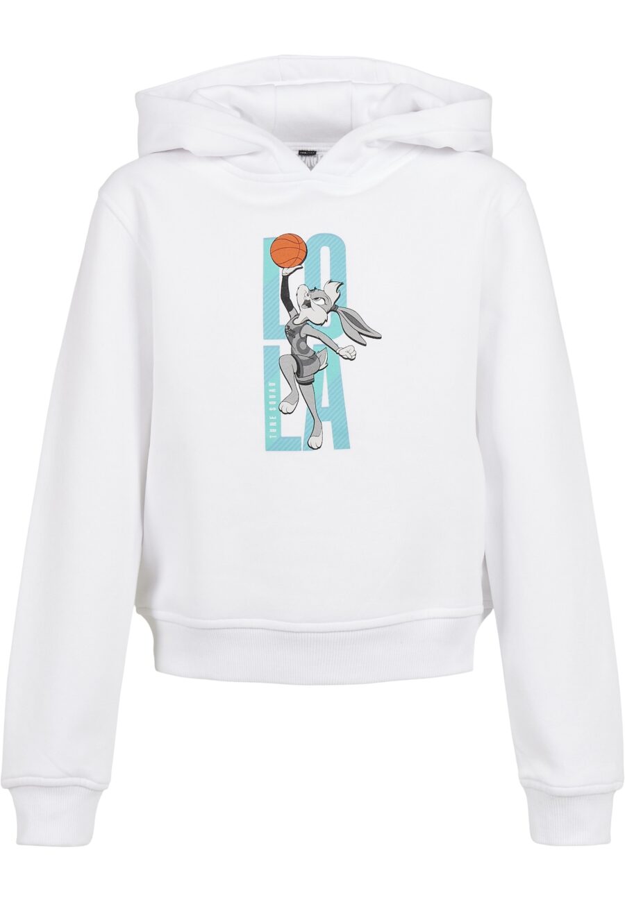 Mister Tee Tréning póló 'Space Jam Lola Jumping'  világoskék / szürke / homár / fehér-hu