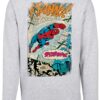 Mister Tee Tréning póló 'Spiderman Ftanng'  szürke / vegyes színek